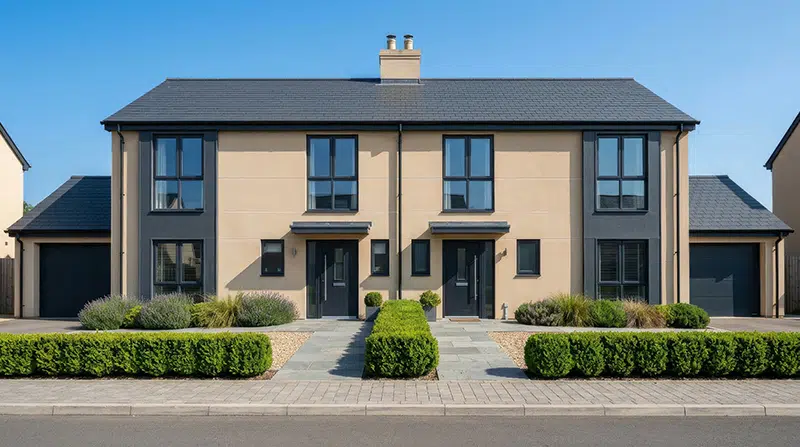 Spektral-Haus_Hausbau-im-Saarland_Doppelhaushaelfte Fertighaus im Saarland, Ausbauhaus